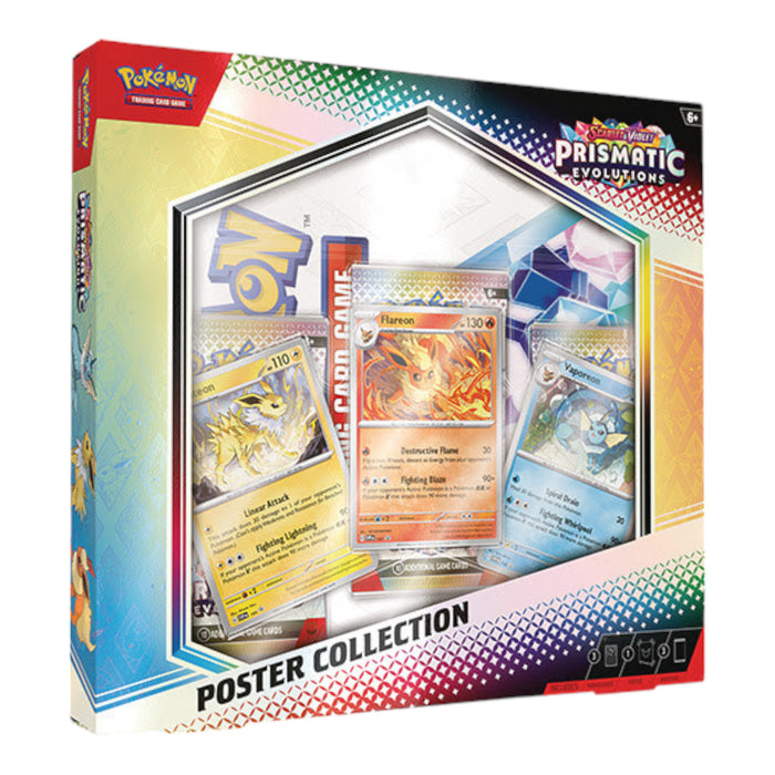 Pokémon: Scarlet & Violet 8.5 - Prismatic Evolutions Poster Collection