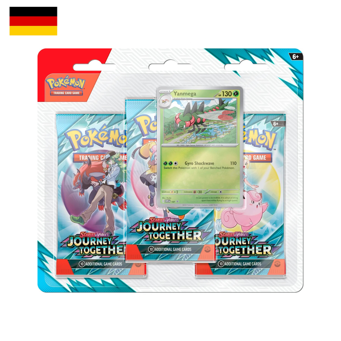 Pokémon Karmesin & Purpur: Reisegefährten 3er Blister (KP09)