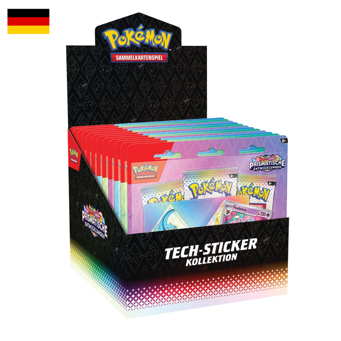 Pokemon: Karmesin & Purpur 8.5 Prismatische Entwicklungen Tech Sticker