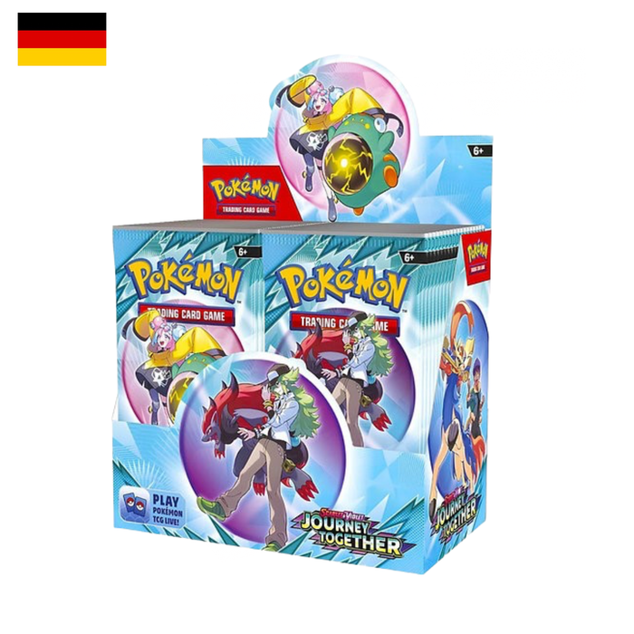 Pokémon Karmesin & Purpur: Reisegefährten Booster Display (KP09)